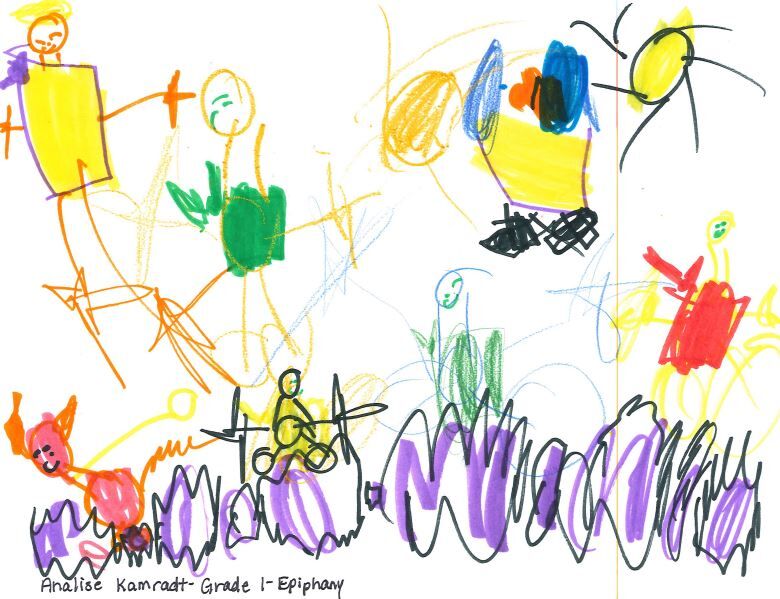 Analise Kamradt, grade 1, Epiphany